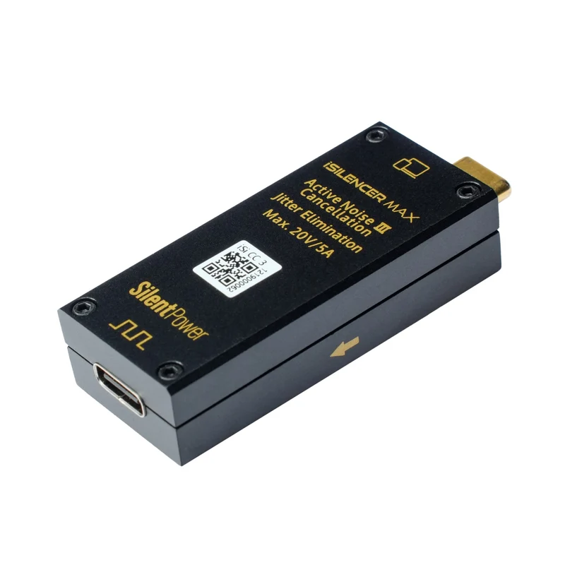 iFi iSilencer Max | USB-C Noise Filter with ANC 3.0