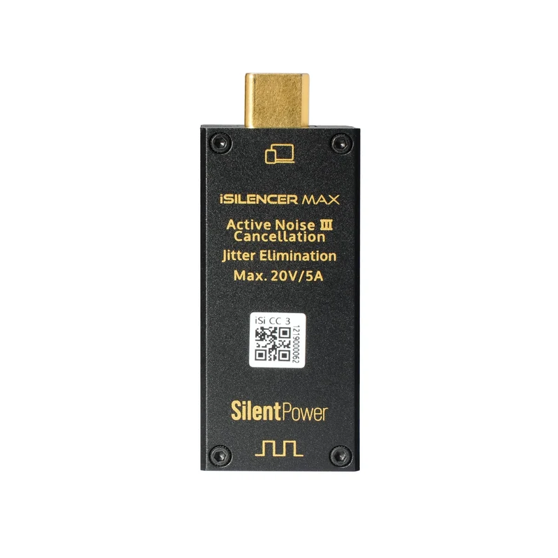 iFi iSilencer Max | USB-C Noise Filter with ANC 3.0