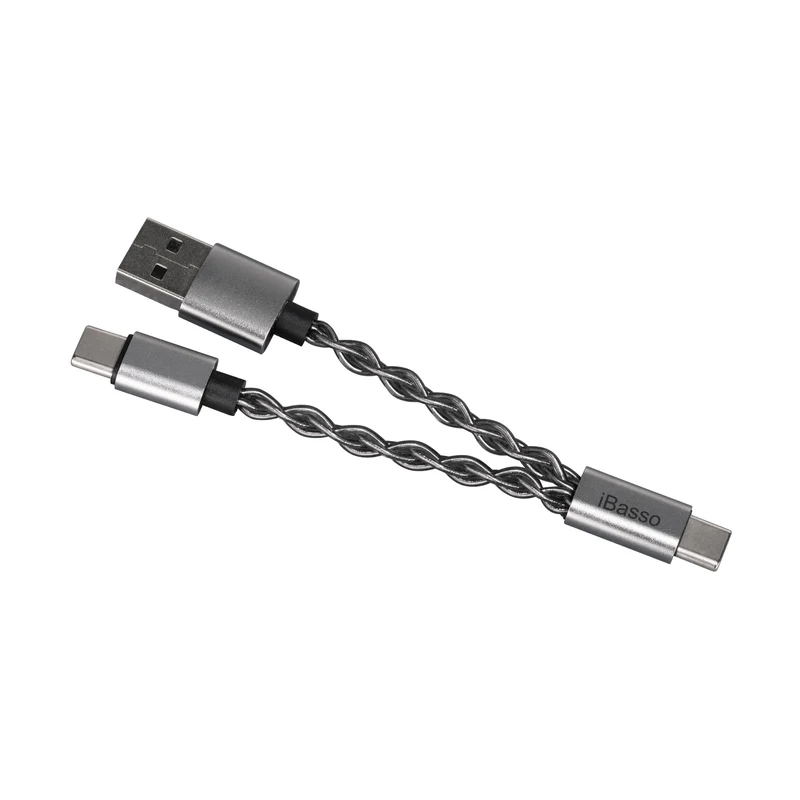 iBasso CB19 USB-C Cable + Y Adapter | USB-C to C / USB-A Power