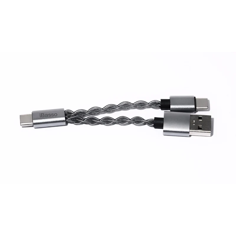 iBasso CB19 USB-C Cable + Y Adapter | USB-C to C / USB-A Power