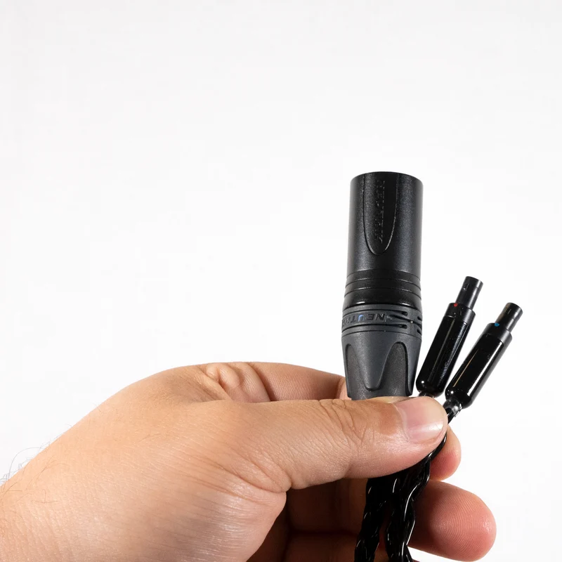 Dekoni Audio Balanced XLR Cable for Sennheiser HD800 | Replacement Headphone Cable