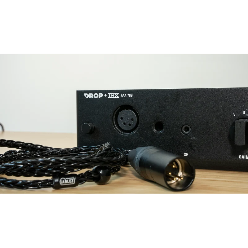 Dekoni Audio Balanced XLR Cable for Sennheiser HD800 | Replacement Headphone Cable