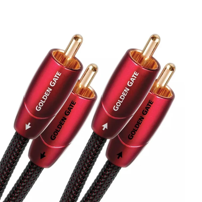 AudioQuest Golden Gate | Analog RCA and 3.5mm Audio Interconnect Cables