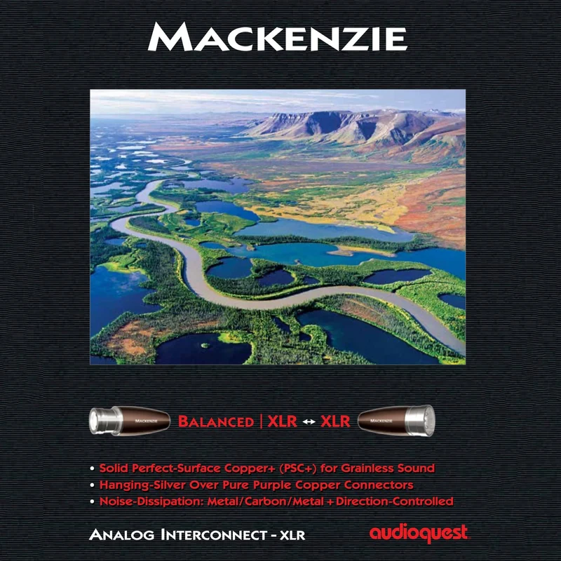 AudioQuest Mackenzie | XLR Analog Interconnect Cables
