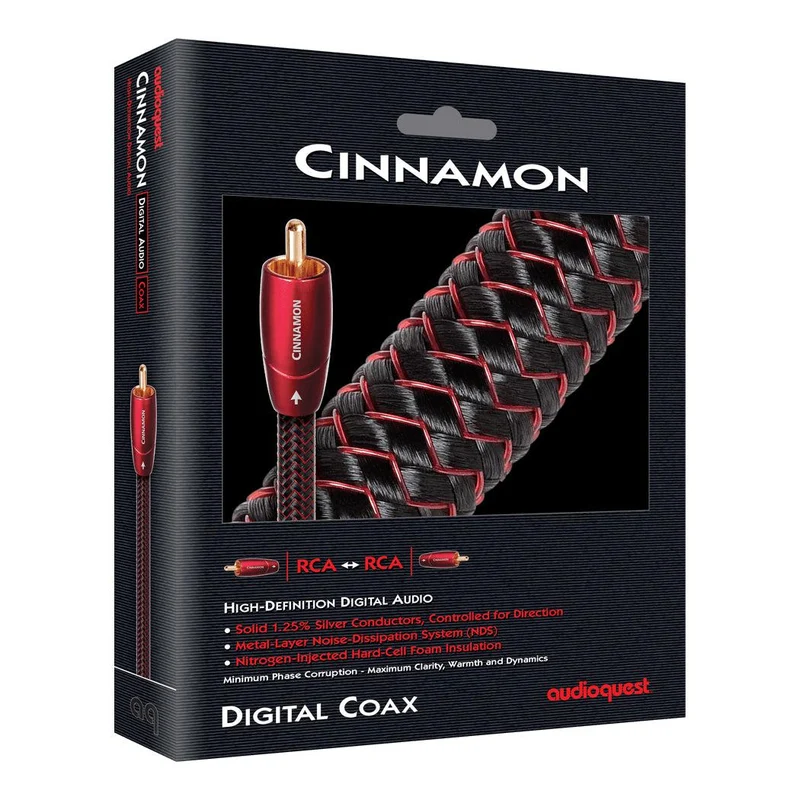 AudioQuest Cinnamon | Digital Coax Interconnect Cable