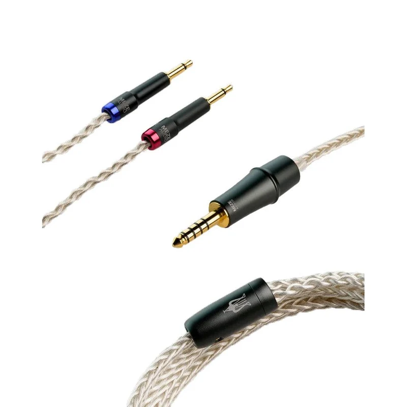 Meze Silver-Plated PCUHD Premium Cable | Upgrade 3.5mm TRS Cable