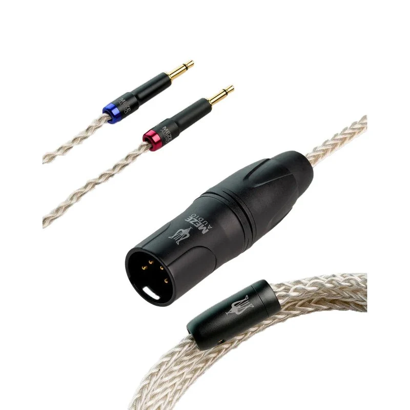 Meze Silver-Plated PCUHD Premium Cable | Upgrade 3.5mm TRS Cable