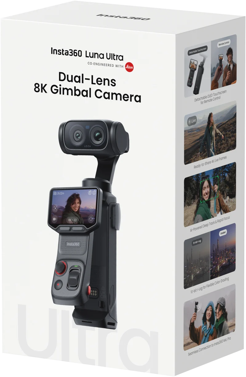 Insta360 Luna Ultra Creator Bundle - Cosmic Black