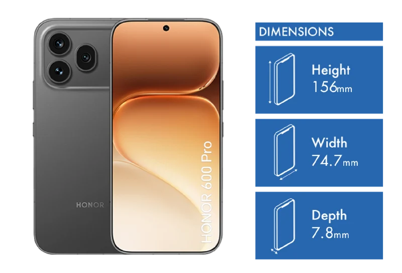 Honor 600 Pro 5G 512GB Black