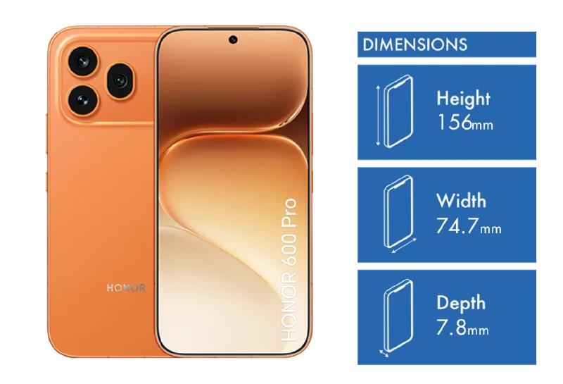 Honor 600 Pro 5G 512GB Orange