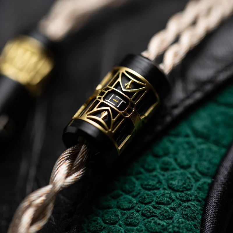 Eletech Sonnet of Adam | Gold Silver Copper Flagship IEM Cable