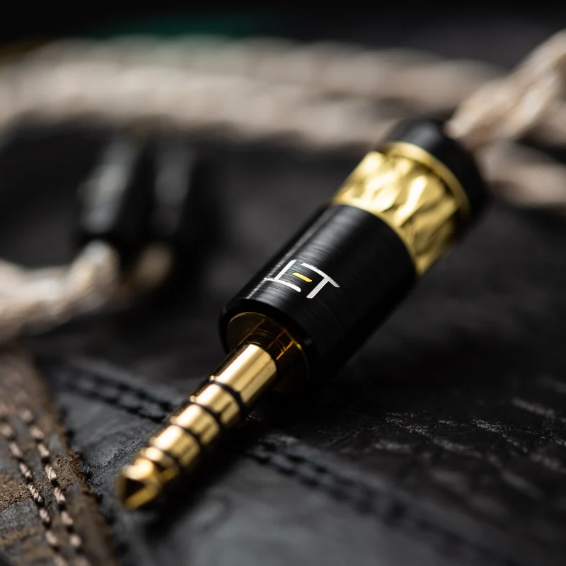 Eletech Sonnet of Adam | Gold Silver Copper Flagship IEM Cable
