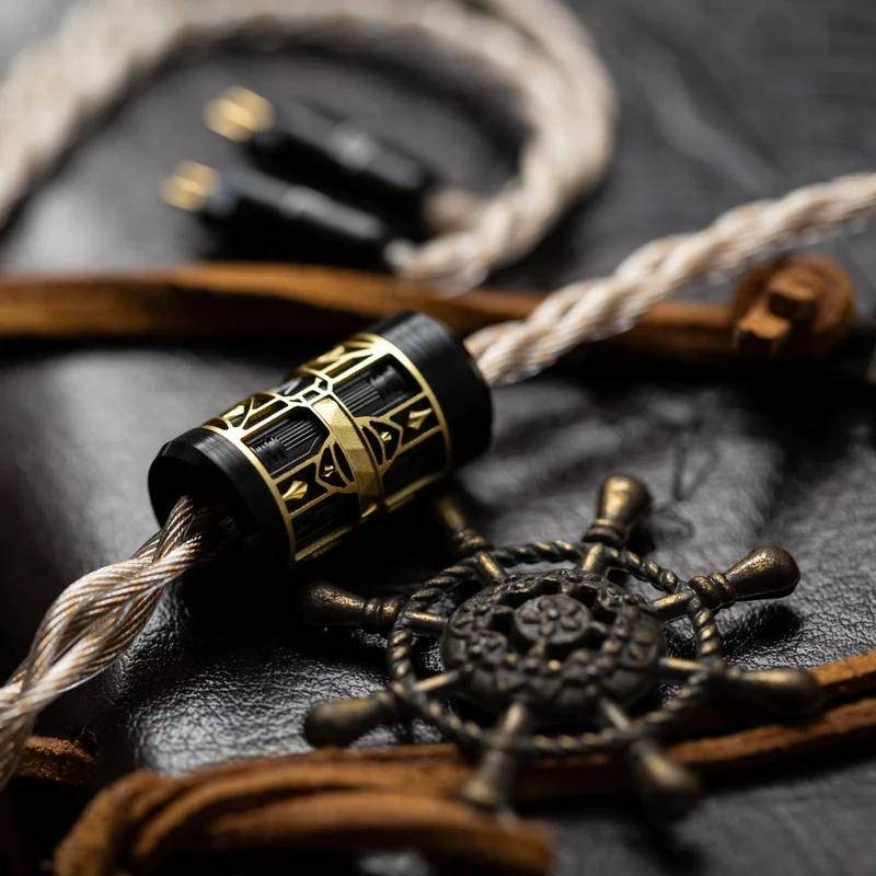 Eletech Sonnet of Adam | Gold Silver Copper Flagship IEM Cable