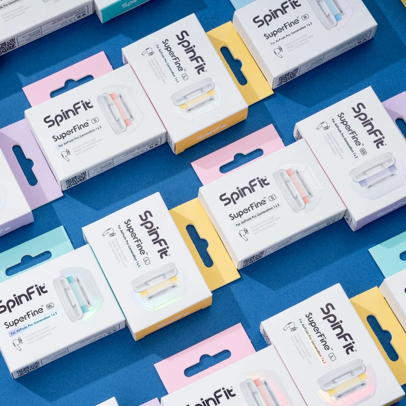 SpinFit SuperFine | Premium Silicone Eartips for AirPods Pro