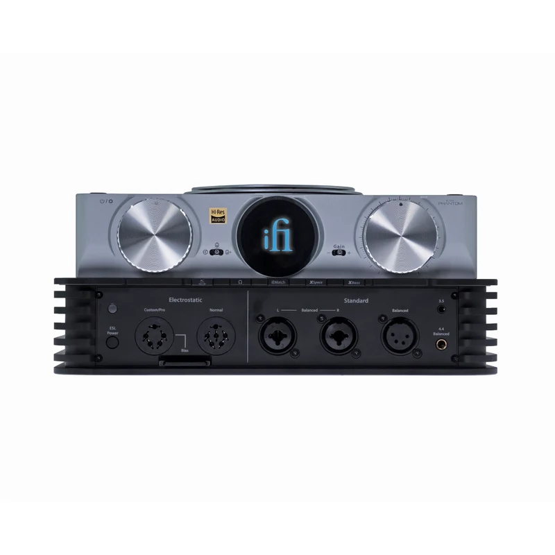 iFi iCAN Phantom | Hybrid Tube Conventional and Electrostatic Headphone Amplifier
