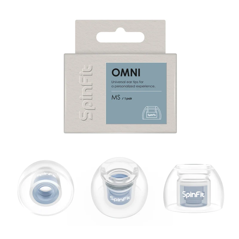 SpinFit OMNI | Premium Universal Silicone Eartips
