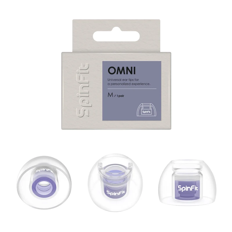 SpinFit OMNI | Premium Universal Silicone Eartips