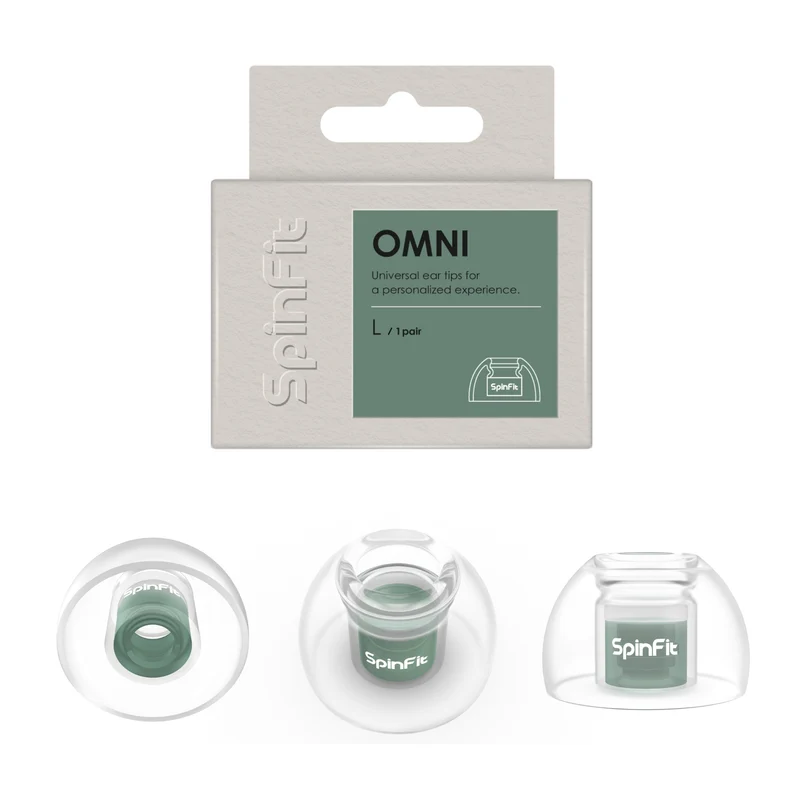 SpinFit OMNI | Premium Universal Silicone Eartips