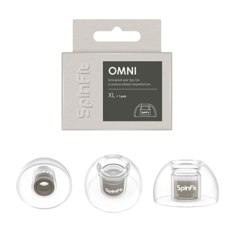 SpinFit OMNI | Premium Universal Silicone Eartips