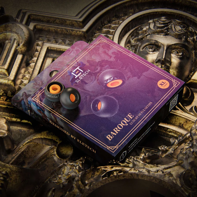 Eletech Baroque | Luxury HiFi Eartips for IEMs
