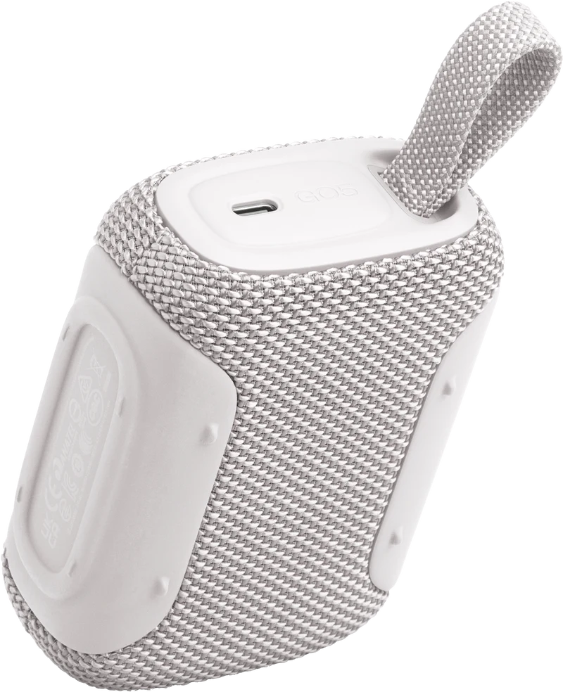 JBL GO 5 Mini Bluetooth Speaker - White