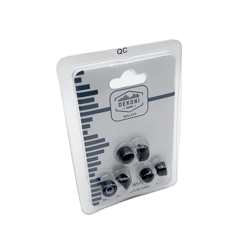 Dekoni Audio Bulletz for True Wireless | Memory Foam Eartips