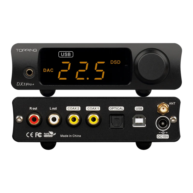 Topping DX3Pro+ | Compact Desktop DAC and Amp