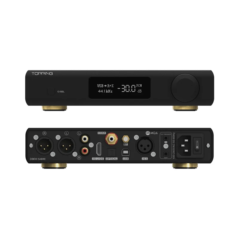 Topping D90 III SABRE | High Resolution Desktop DAC