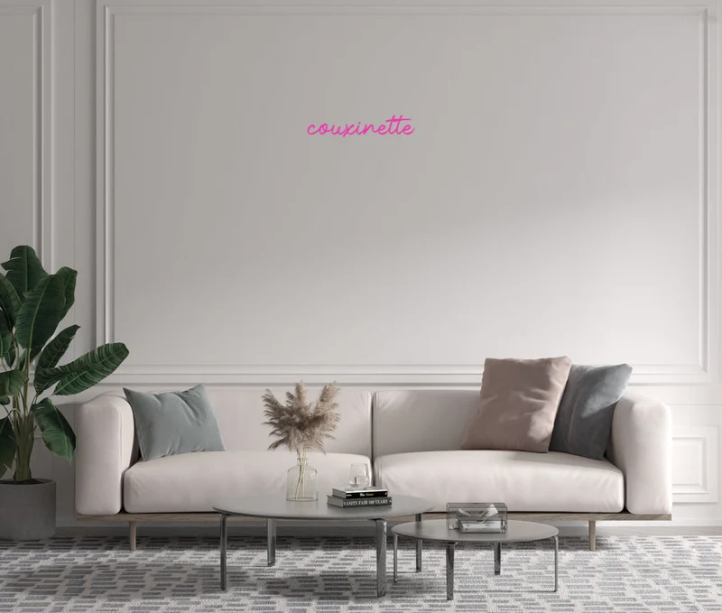 Custom text: couxinette