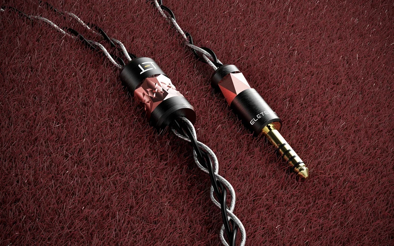 Eletech Perseus | Limited Edition Silver and Copper IEM Cable