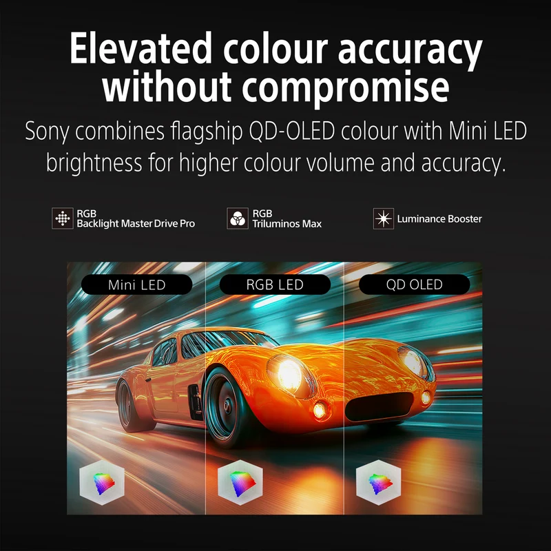 Sony 50" BRAVIA 7 II True RGB 4K AI Google TV with Gemini 2026