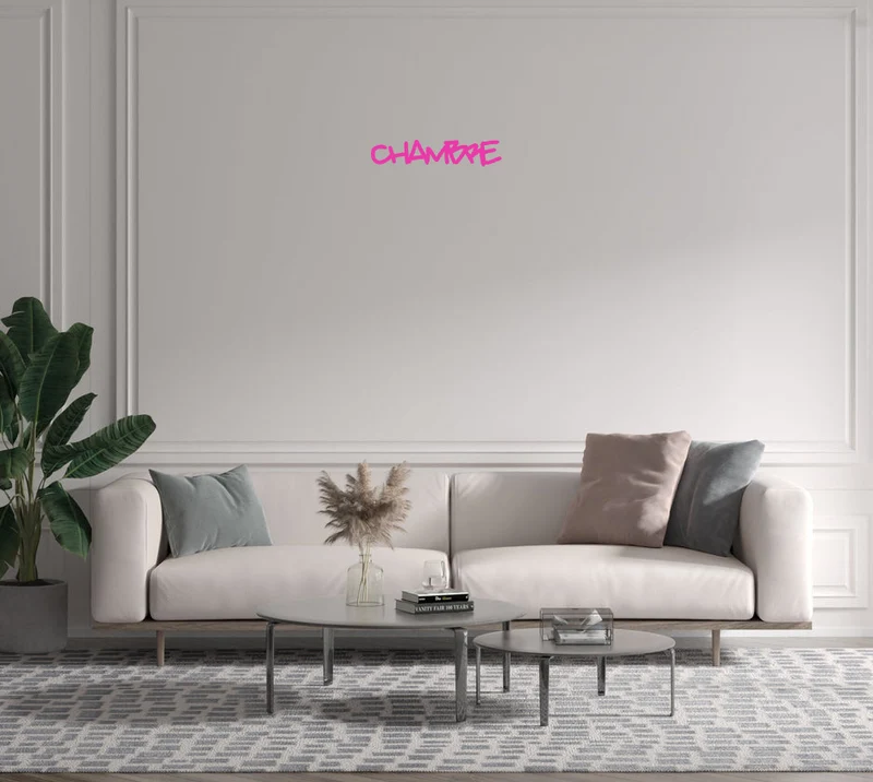 Custom text: CHAMBRE