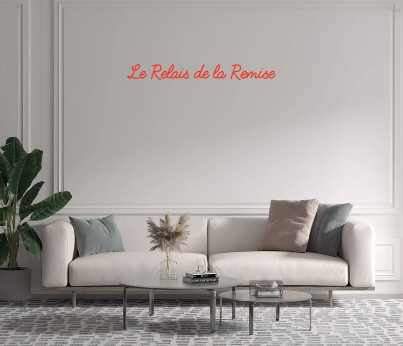 Custom text: Le Relais de la Remise