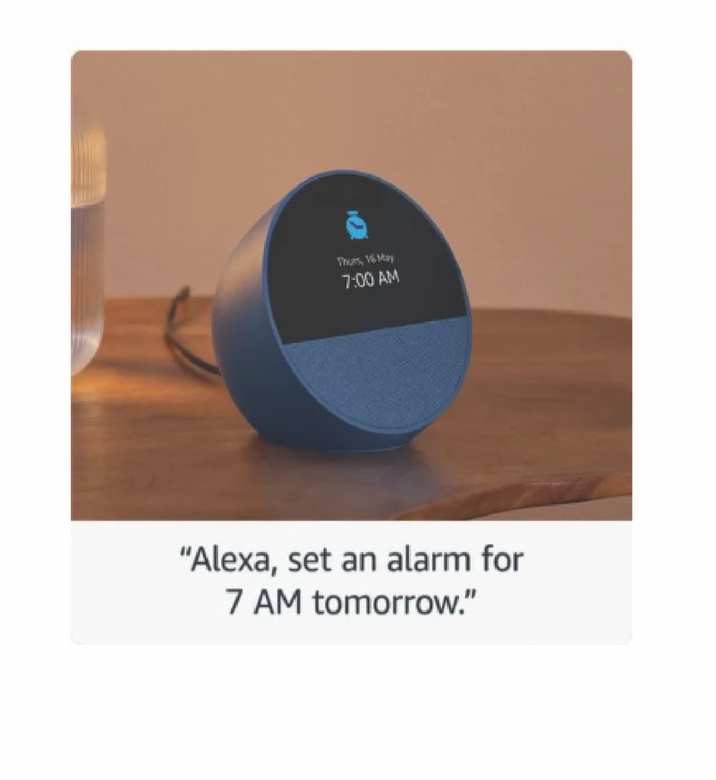 Amazon Echo Spot (Ocean Blue)