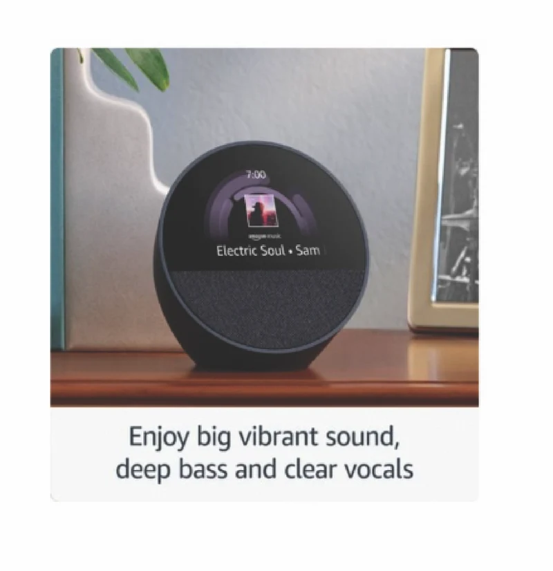 Amazon Echo Spot (Glacier White)