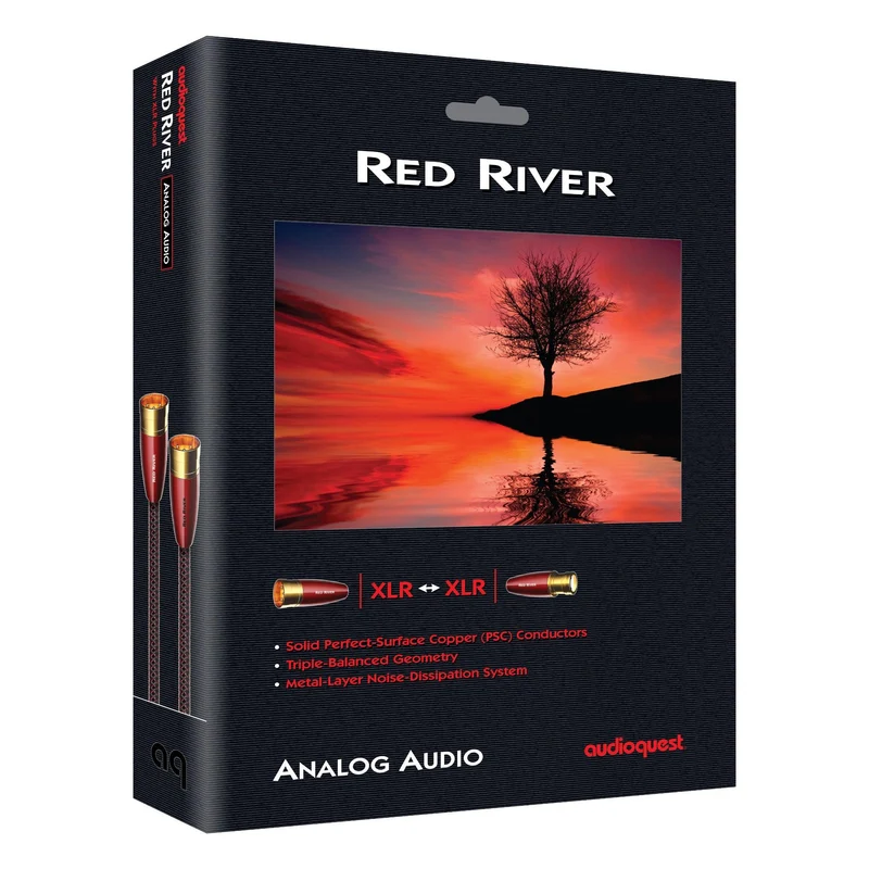 AudioQuest Red River | XLR Analog Interconnect Cables