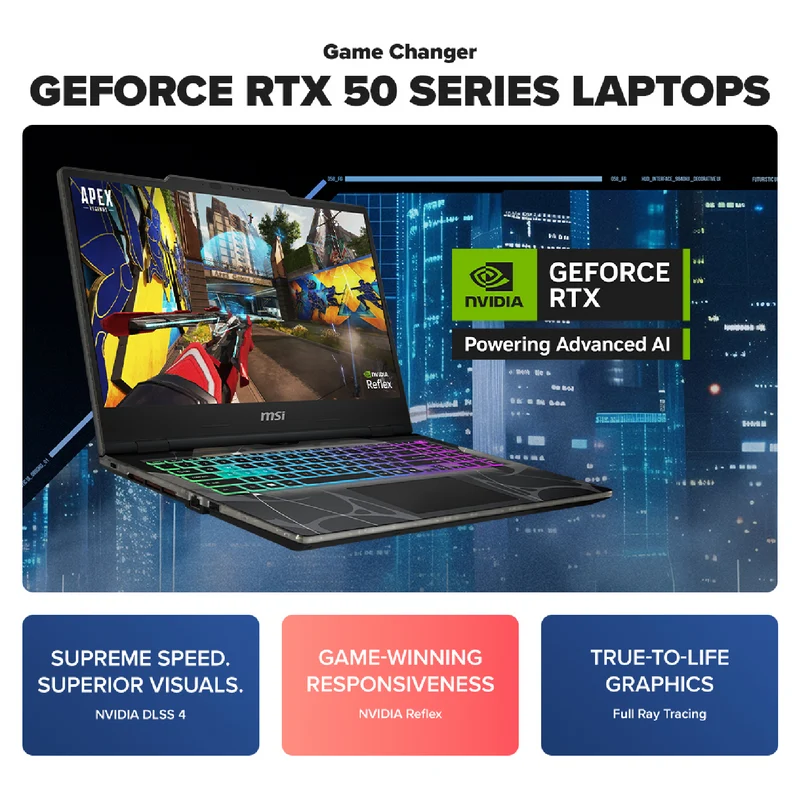 MSI Cyborg 15 15.6 i7 16GB 512GB RTX 5060 8GB Gaming Laptop