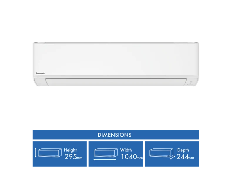 Panasonic C7.1kW H8.0kW Reverse Cycle Split System and Air Purifier