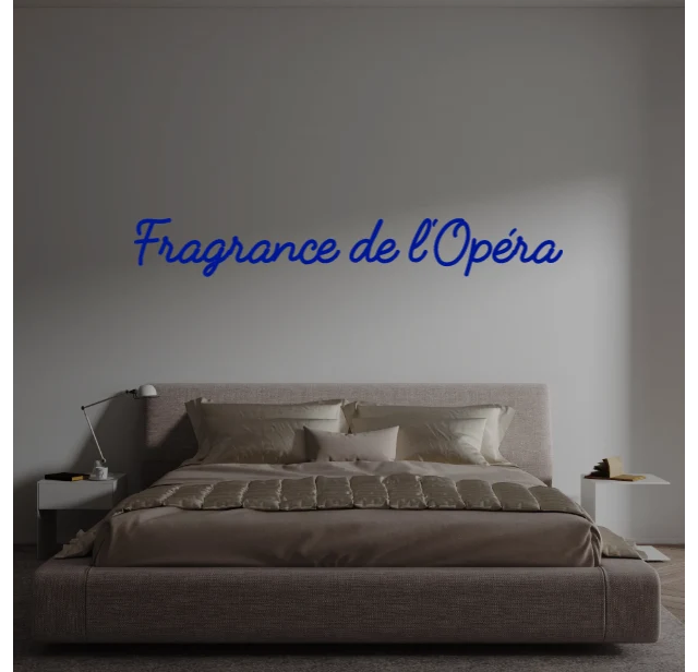 Custom text: Fragrance de l'Opéra