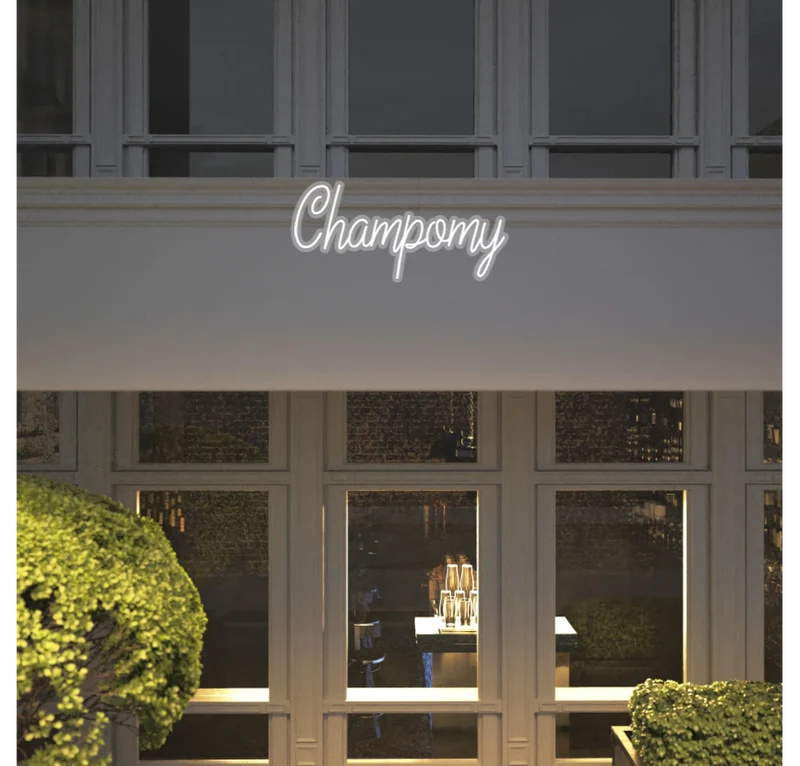 Custom text: Champomy