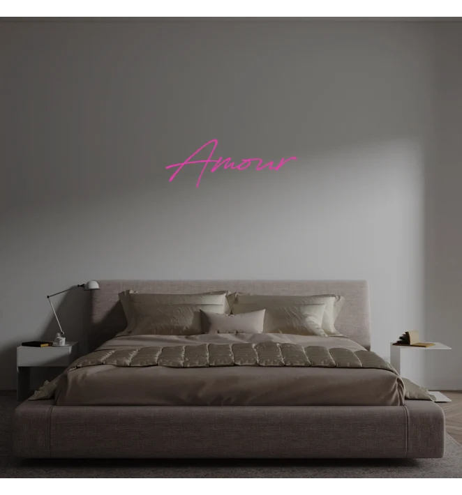 Custom text: Amour