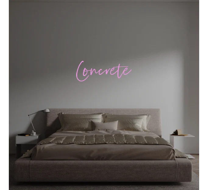 Custom text: Concrete
