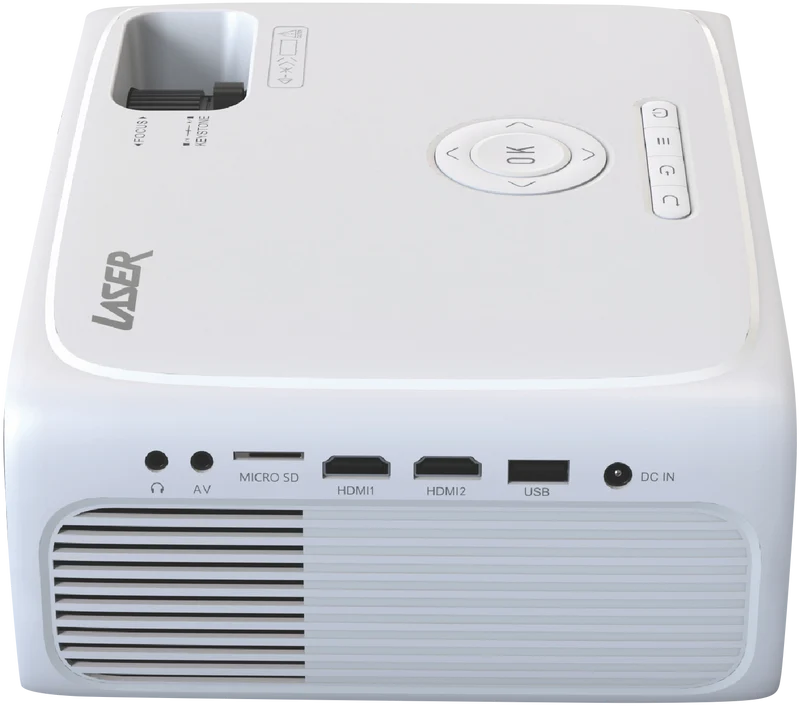 Laser 1080P Cinema Projector Outdoor Bundle 2024