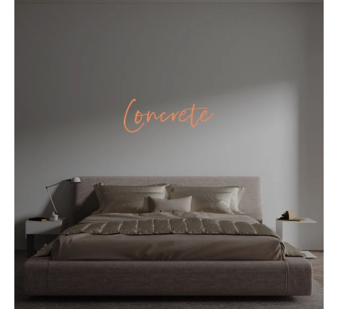 Custom text: Concrete