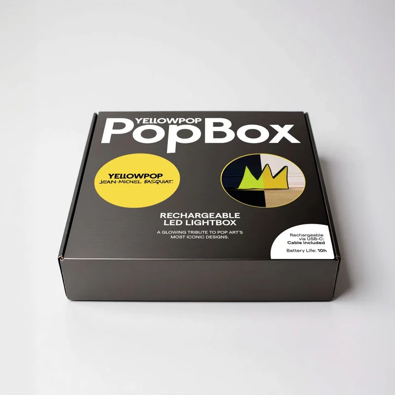 PopBox The Crown by Jean-Michel Basquiat