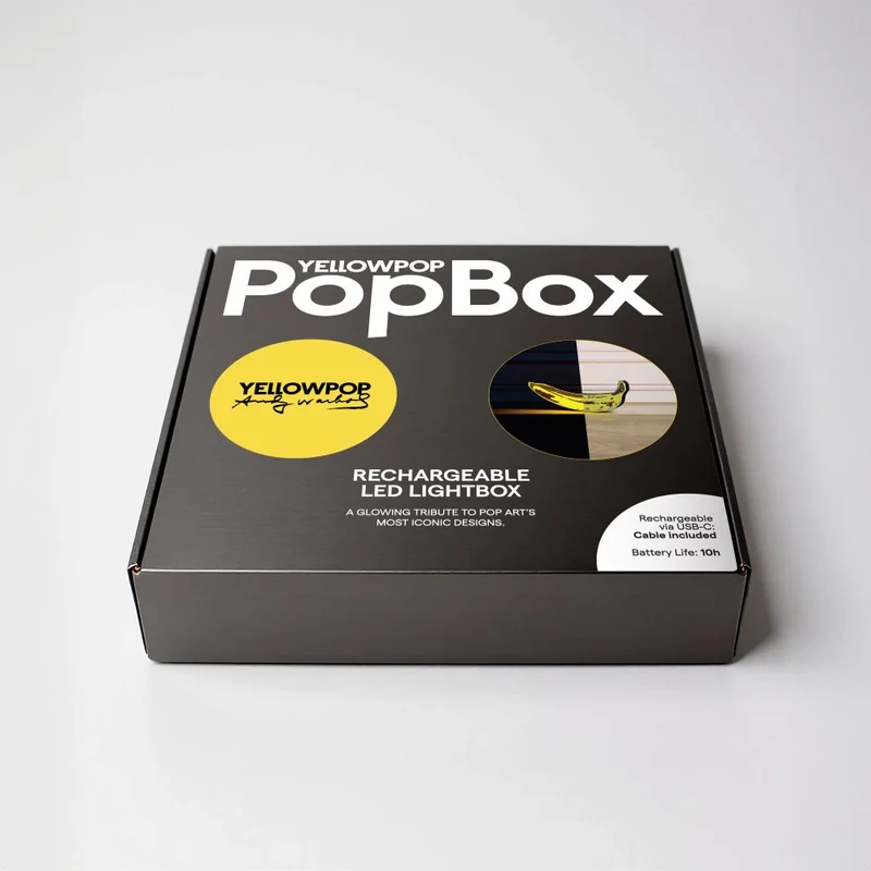 PopBox Banana by Andy Warhol