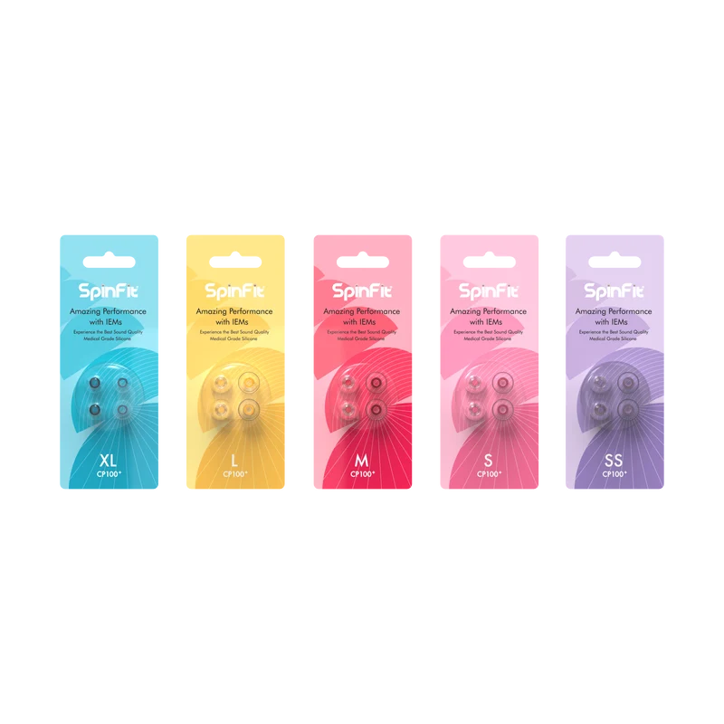 SpinFit CP100+ | Premium Eartips (2 Pairs)
