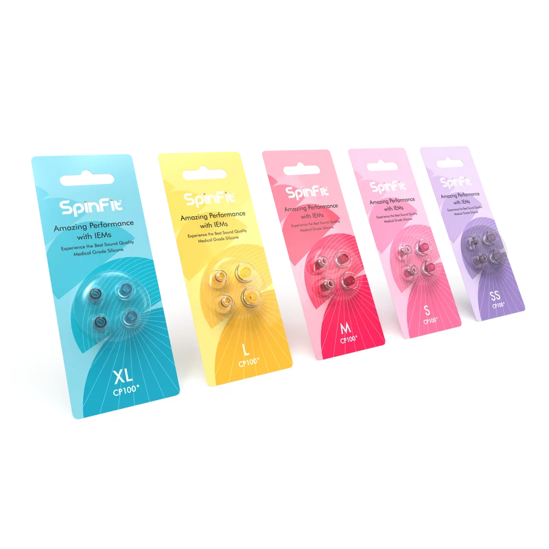 SpinFit CP100+ | Premium Eartips (2 Pairs)