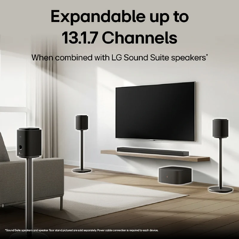 LG Sound Suite M5 Wireless Speaker with 1.1.1ch & Dolby Atmos FlexConnect