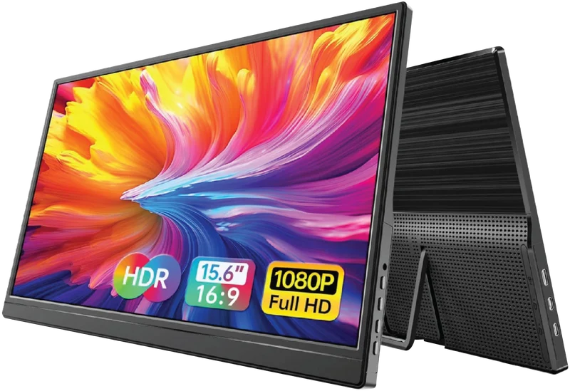 Laser 15.6" Portable Monitor with touch screen